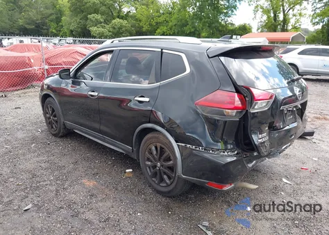 2020 Nissan Rogue Sv Fwd из США, поврежденный, VIN KNMAT2MT4LP506521